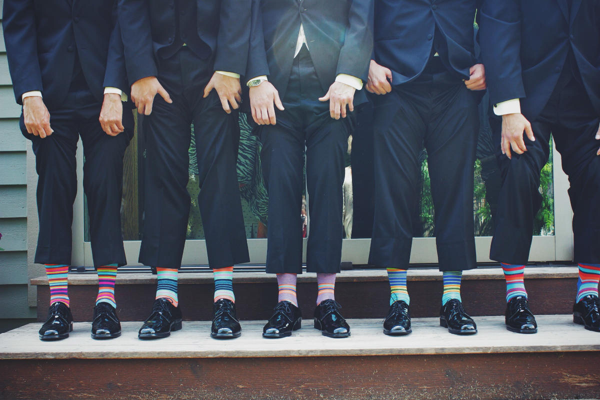 Doplnky gentlemana - ponožky
